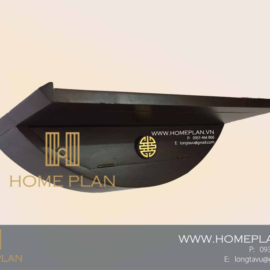 bàn thờ hiện đại treo tường chung cư