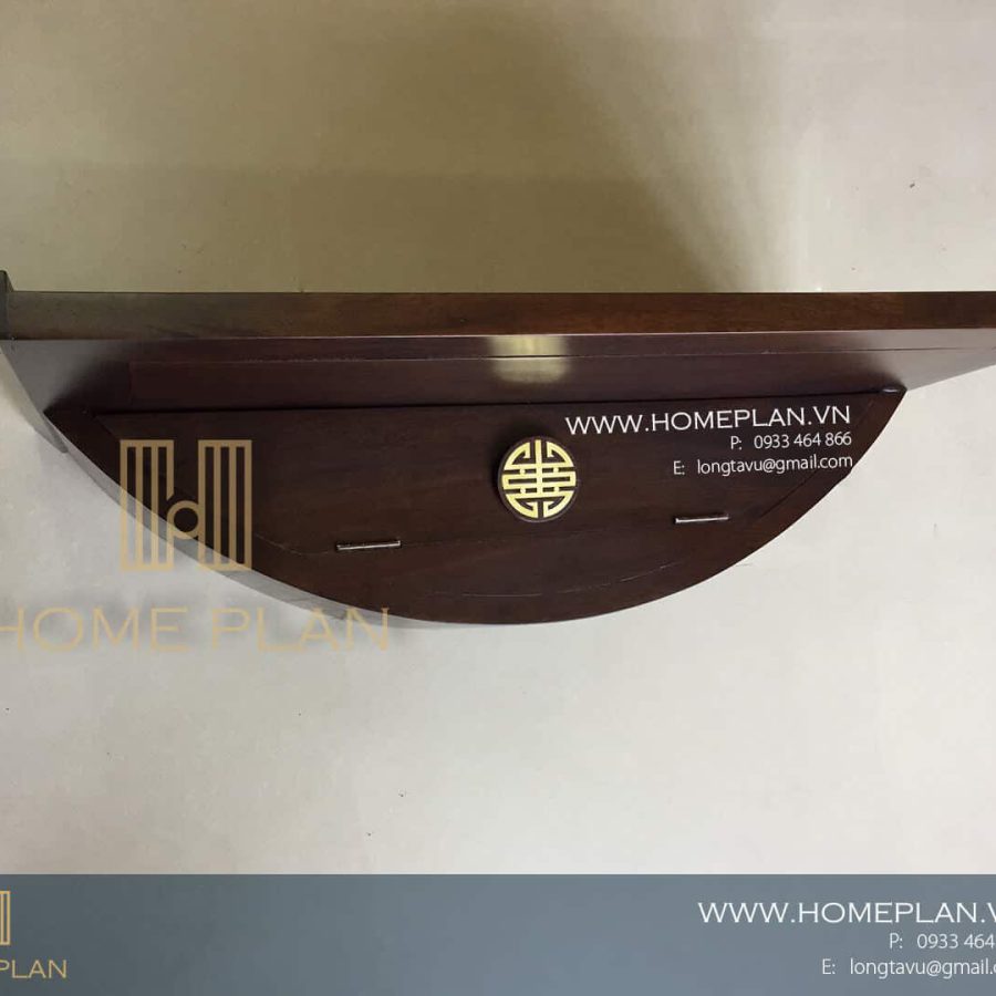 bàn thờ hiện đại treo tường chung cư