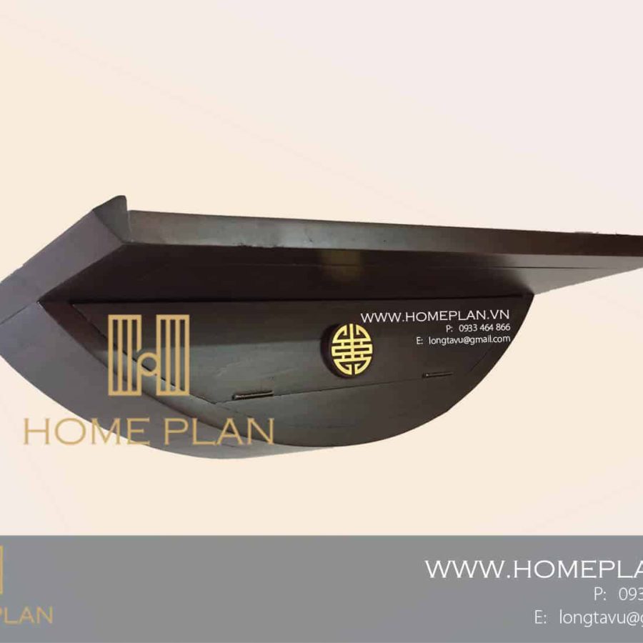 bàn thờ hiện đại treo tường chung cư