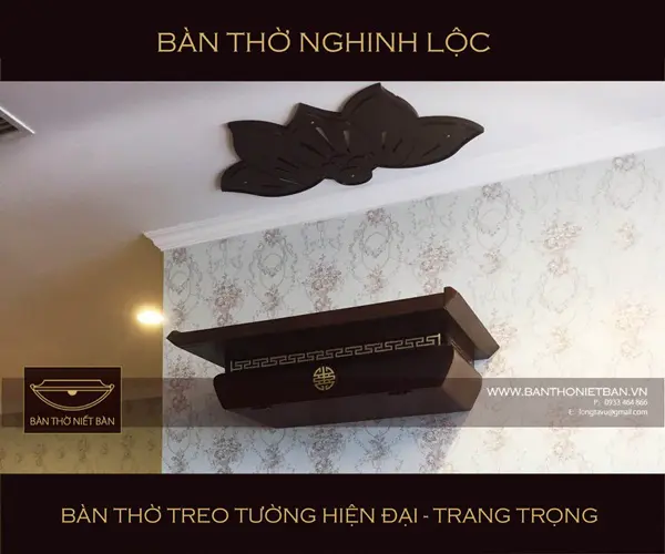 Thờ cúng là một nét đẹp trong văn hóa của người Việt và bàn thờ là sự hiện diện cho nét đẹp văn hóa đó