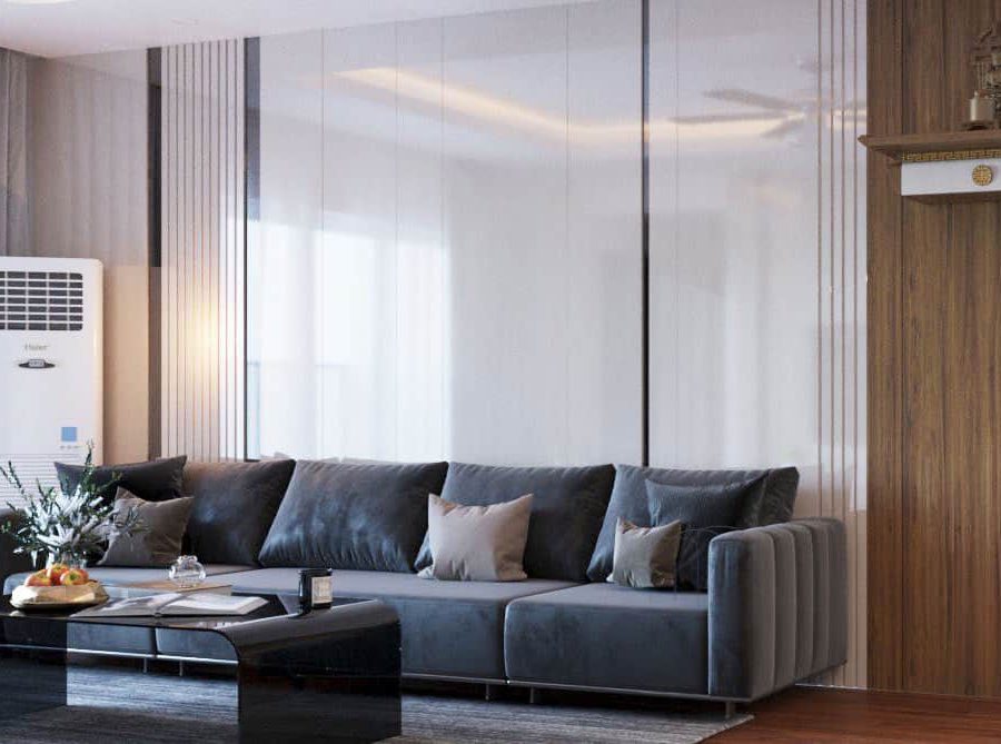 Bàn thờ treo tường màu trắng